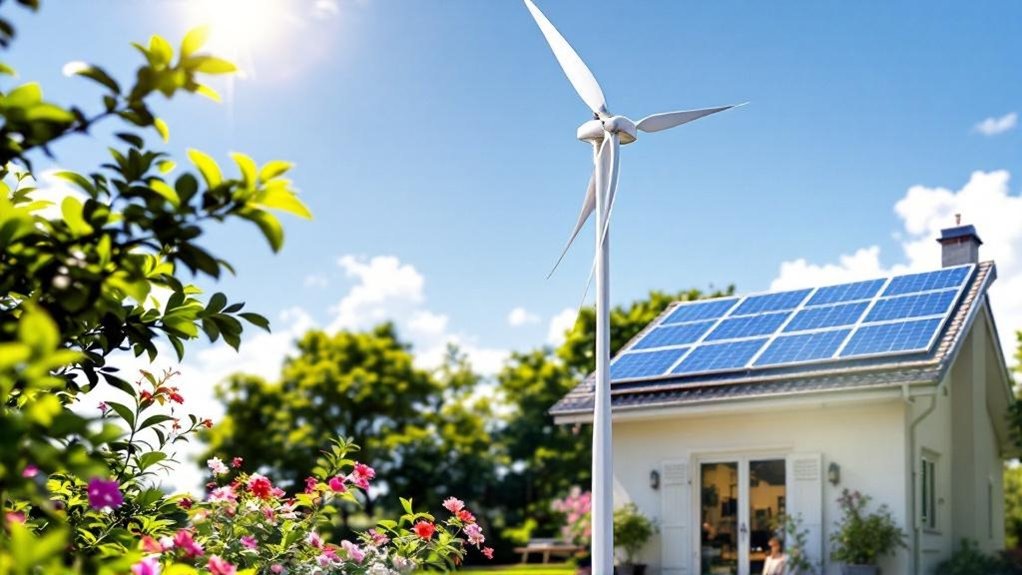 Lắp đặt máy phát điện gió mini cho hộ gia đình