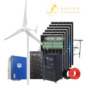 hệ thống điện lai gió 20kw