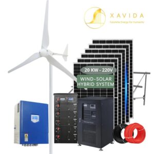 Hệ Thống Lai Điện Gió - Mặt Trời 20kWh