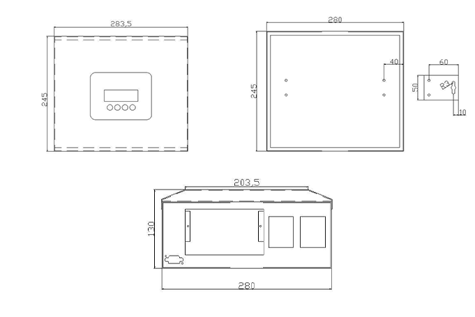 Bộ Điều Khiển Năng Lượng Mặt Trời Model: EL-SBL 3 bo dieu khien el sbl 2