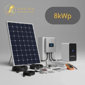Hệ Thống Điện Mặt Trời Hybrid 8kWp