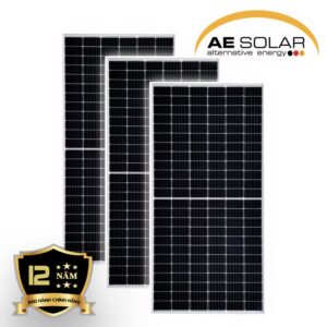 Tấm Pin Năng Lượng Mặt Trời AE Solar N-type 450W | 550W | 580W | 650W