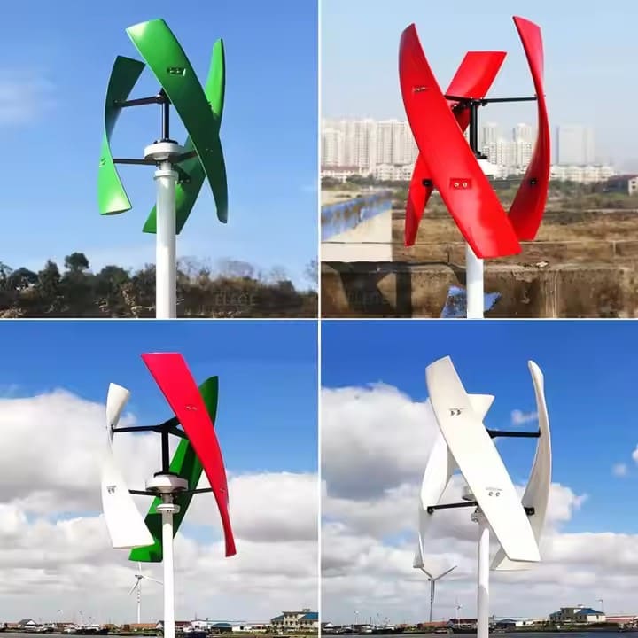 Tua-bin Gió Trục Dọc Elege Energy MODEL: EX 1kW | 5kW 3 Tua-bin Gió Trục Dọc Elege Energy MODEL: EX 1kW | 5kW - Ảnh 3