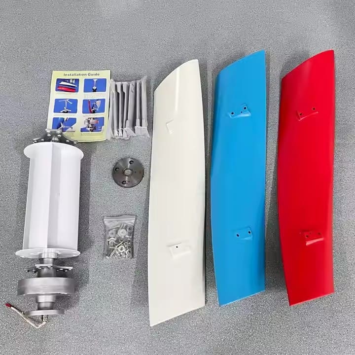 Tua-bin Gió Trục Dọc Elege Energy MODEL: EX 1kW | 5kW 2 Tua-bin Gió Trục Dọc Elege Energy MODEL: EX 1kW | 5kW - Ảnh 2